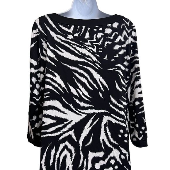 I.N.C. International Concepts Dress XL black white - Picture 5 of 12